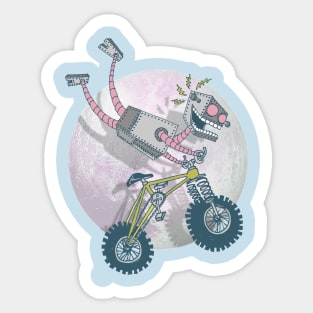 Moon landing Sticker